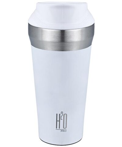 ספל ממותג תרמי מתכתי עם הצמדת וואקום מבית H2O-Pro